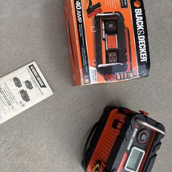 Black & Decker battery charger engine start