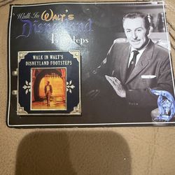 Disneyland 2015 Walk in Walt’s Footsteps D60 Tour Pin On Card Limited Release