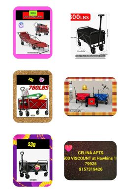 FOLDING carts Wagons