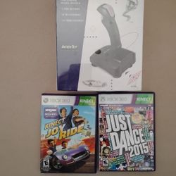 2 Pack Xbox 360 games Or Brand New Joystick 