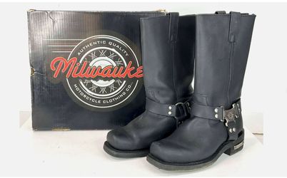 Milwaukee Motorcycle Clothing Co. Men's Milw Classic (MB410) Size 10 D