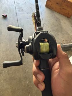 Daiwa Tatula 100 left Handed Rod & Reel Combo