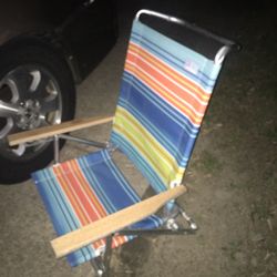 Nice Recliner Beach Chair Only $25 Firm