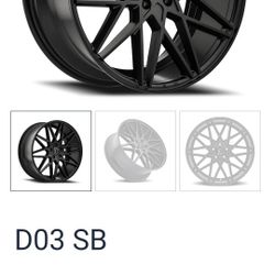 Defy Monoblock 17  x 17.5 Rims 