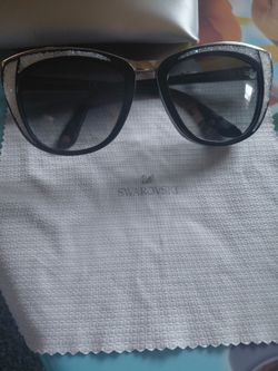 Swarovski Crystal Embellished Sunglasses