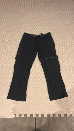 Outdoor Research Convertible Zip Pants Men’s 34 Black Work Climb Hiking Tactical