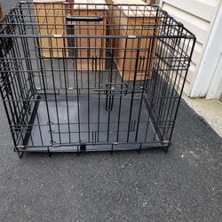 Medium Dog Crate Opens Both Sides 