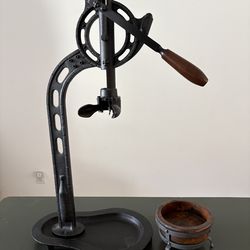 Pottery Barn Vintners Wine Opener and holder