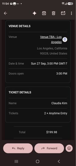 Boiler Room L.A. Sun 9/27 - 2 Anytime Tickets $60 Each