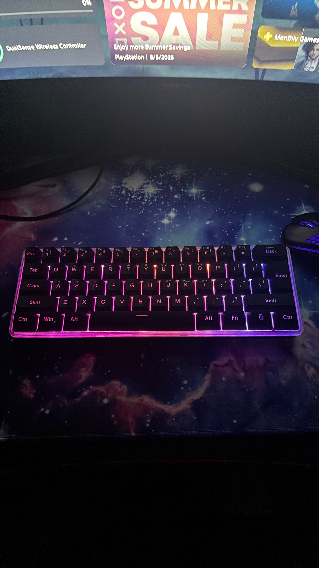 Red Thunder 40% Keyboard And Mouse 