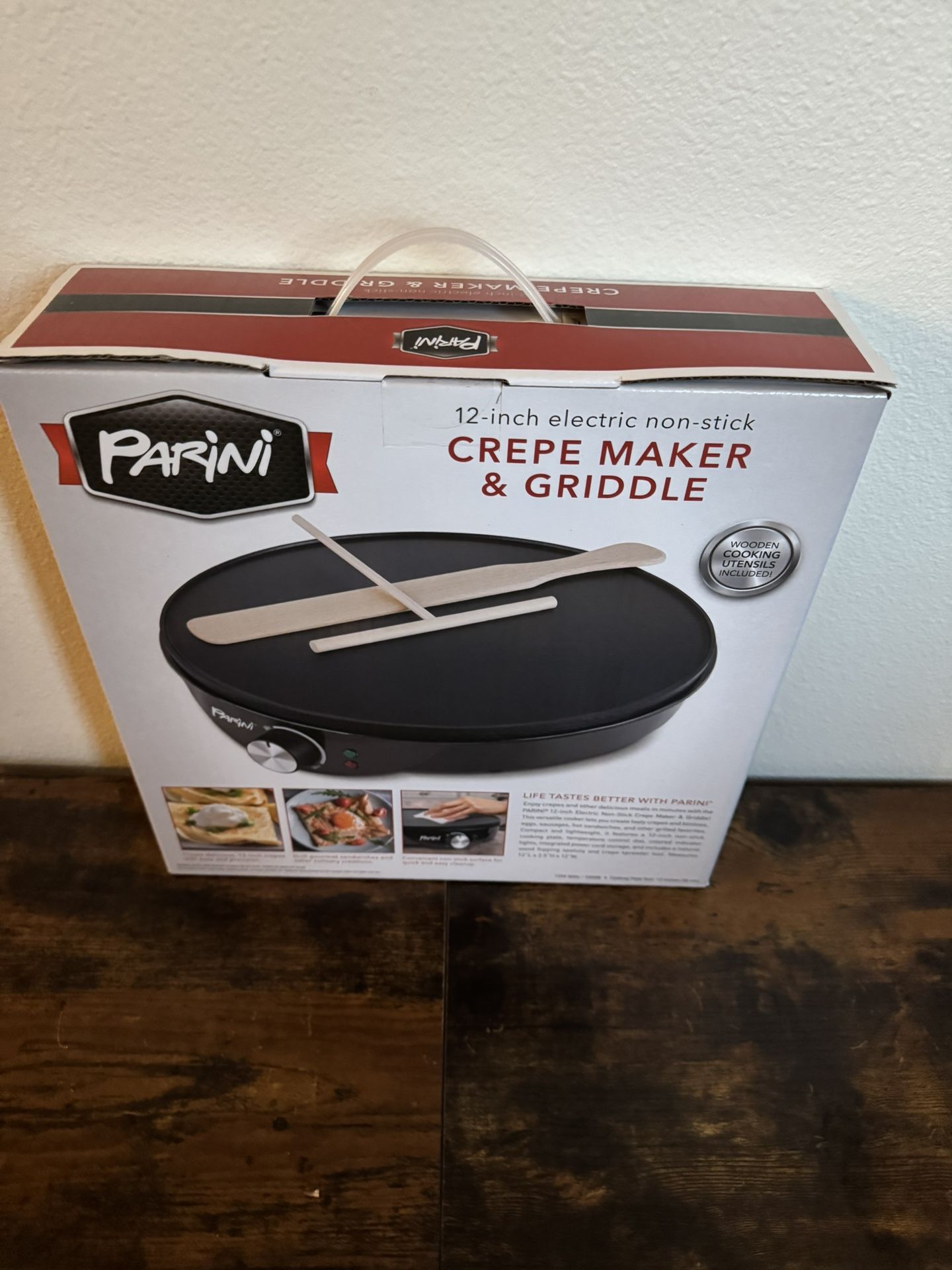 Crepe Maker And Griddle