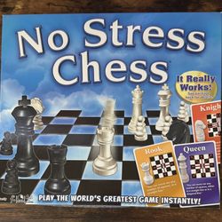 No Stress Chess Game COMPLETE just $5