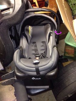 Car seat with base