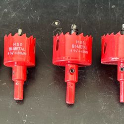 Bi-Metal Hole Saw Blades (7 Total)