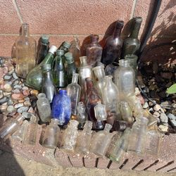 Assorted Old Bottles