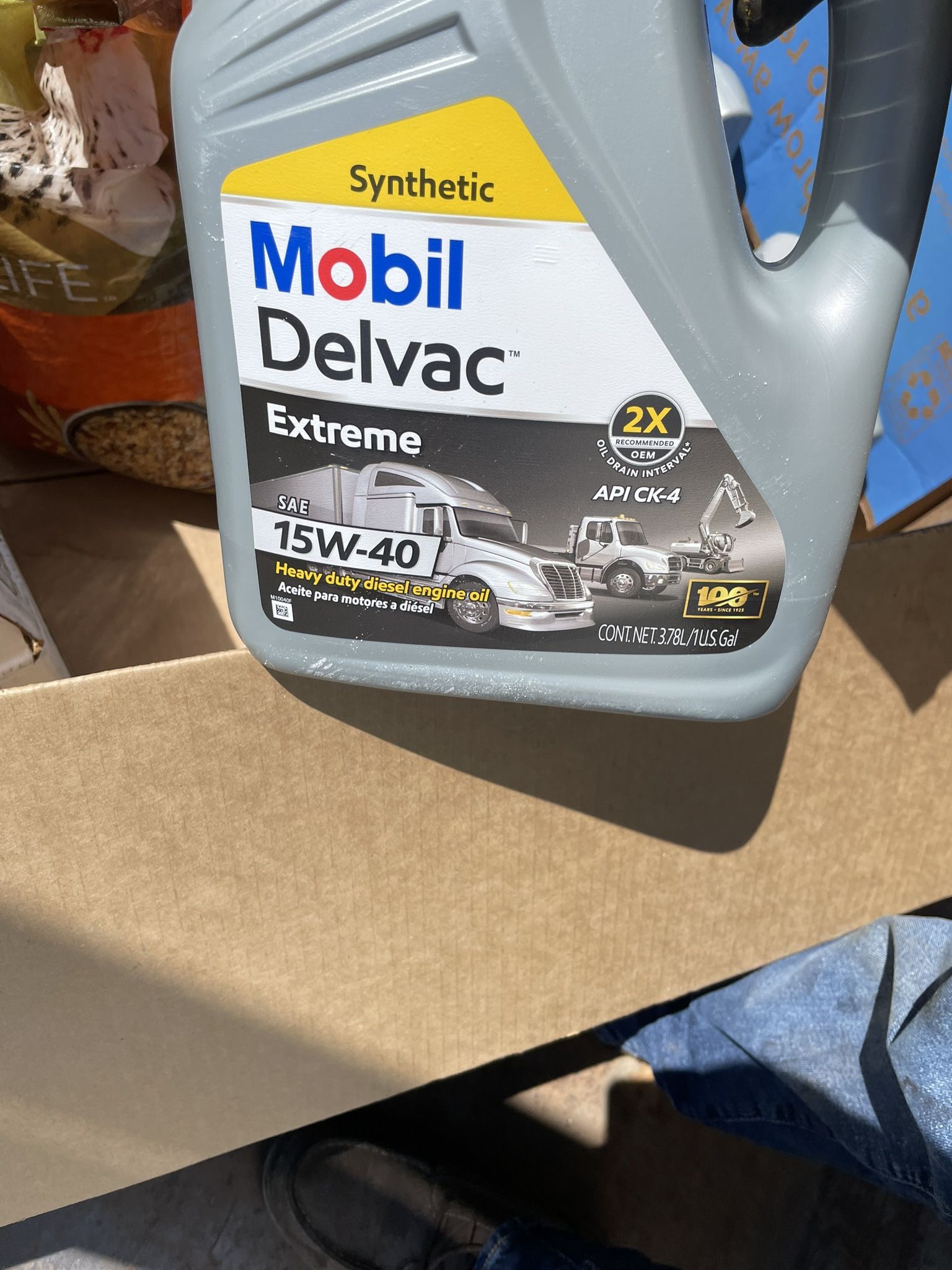 Mobil 15w-40 Synthetic