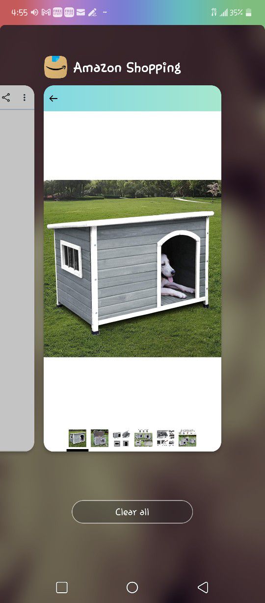 BRAND NEW IN BOX DOG HOUSE