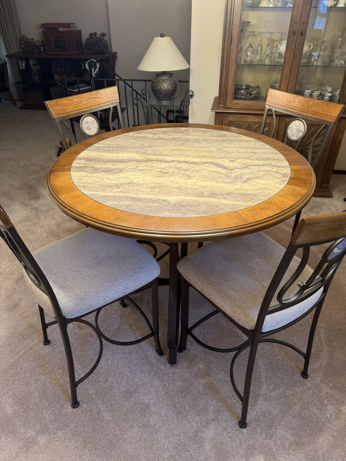 High Top Table & Chair Set
