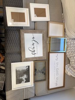 Mixed Lot of Picture Frames and Wall Signs