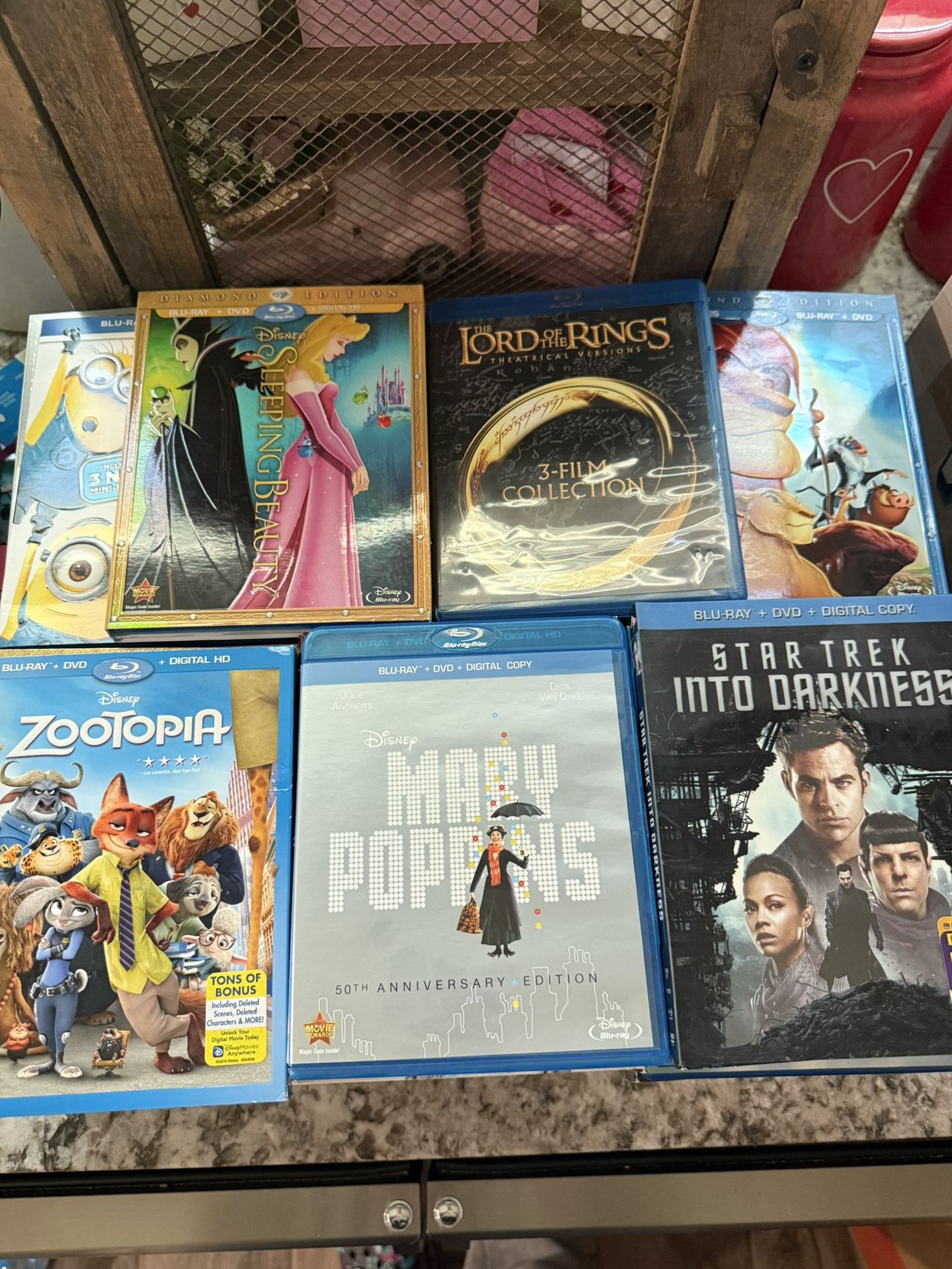 Blu Ray Movies $4 Each