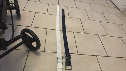 Softball Belts Navy Blue And White
