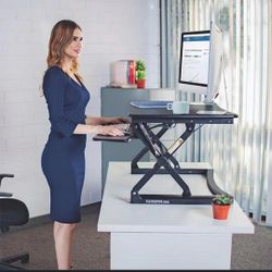 FLEXISPOT CLASSIC RISE WITH HEIGHT ADJUSTMENTS FROM 6" TO 20" LIFTS 35 LBS