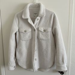 Abercrombie & Fitch Sherpa shacket