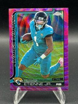 2025 Topps Chrome Pink #139 Travis Etienne Jr #/250