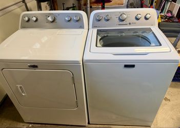 Maytag Bravos Washer and Dryer