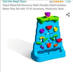 New In Box Waterfall Discovery Wall Water Toy Out Door Play For Kids Toddlers Jugete Para Ninos Jugar Afuera Nuevo