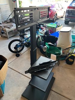 FITUEYES Floor TV Stand / Mount – Used With 65” TV