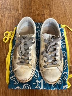 Golden Goose GGDB Gold/Silver Sneakers