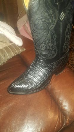 Botas de piel de cocodrilo originales 9 1 2 for Sale in Lewisville