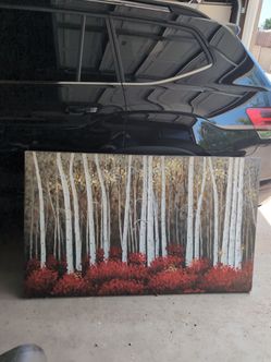 Canvas painting