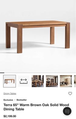 Crate and Barrel Big Sur Table