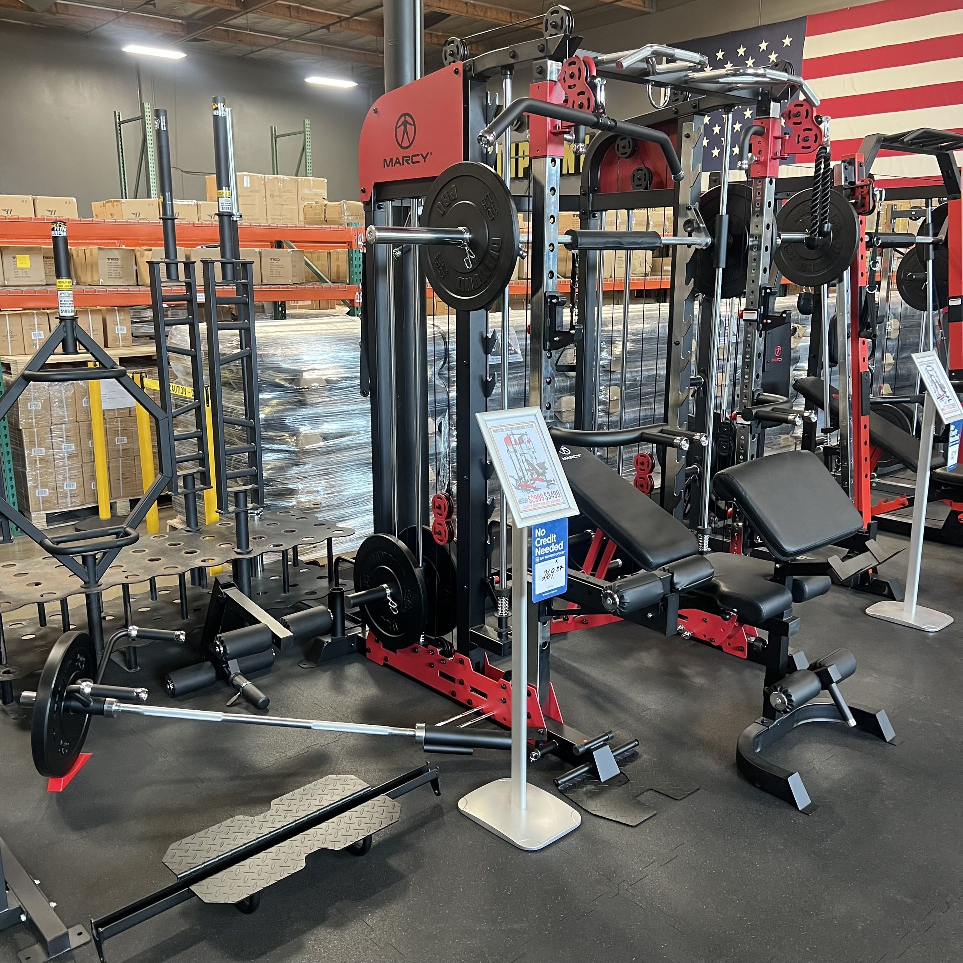 Marcy SM 4903 Home Gym Squat Rack Smith Machine SM4(contact info