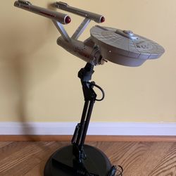 Vintage Star Trek USS Enterprise Lamp – 1999 Funatik 🛸✨
