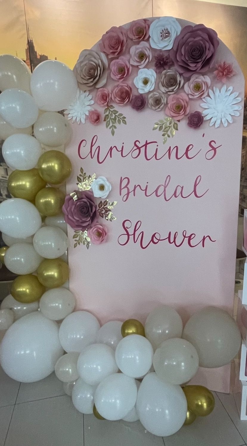 Paper Flowers ( Backdrop/Nursery Wall/Shower Decor)