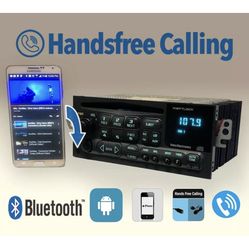 95-00 Chevy GM LED (Lightning Blue) Bluetooth Handsfree Calling OEM Radio