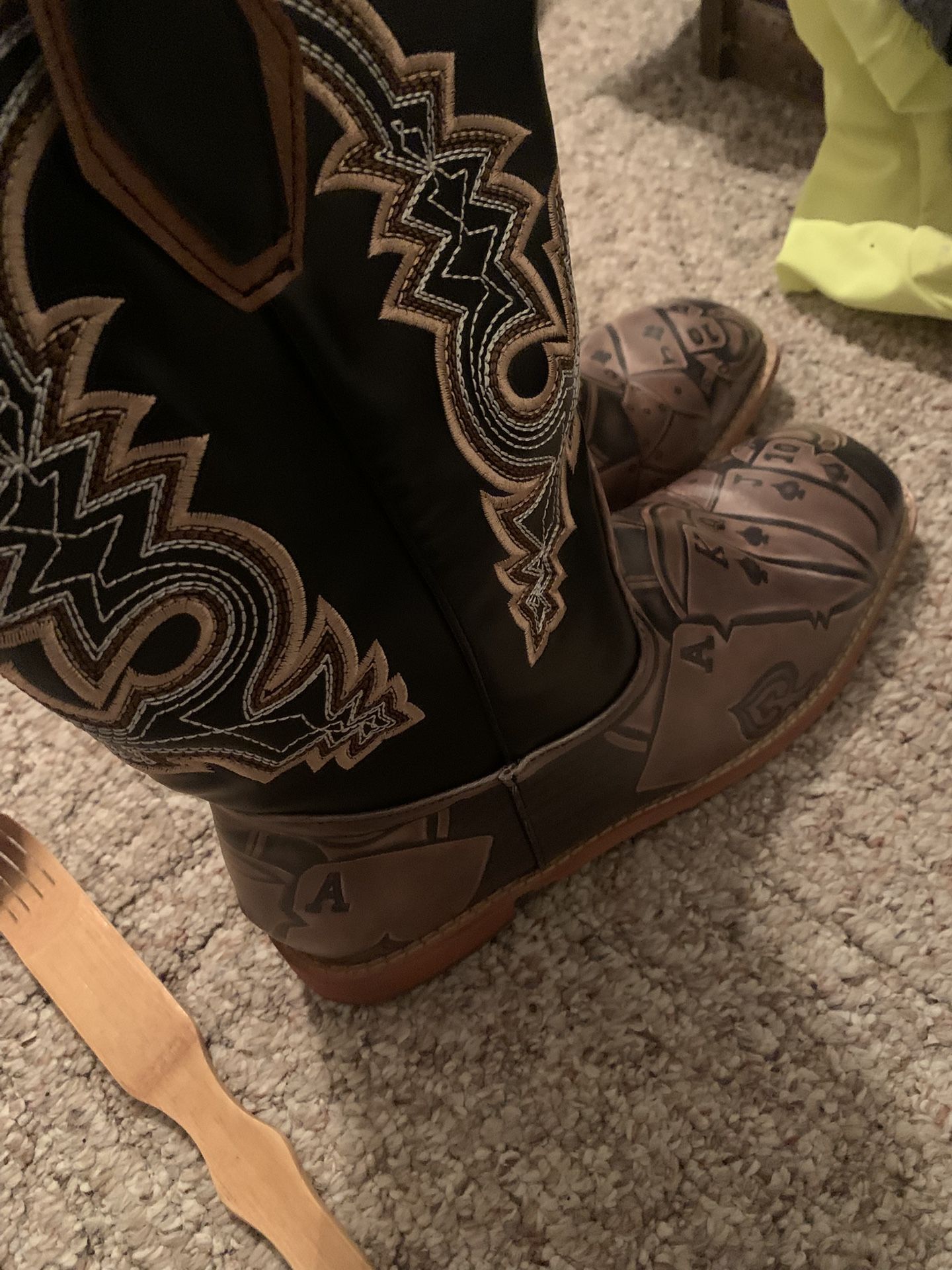 Size 10 Square Toe Boots New