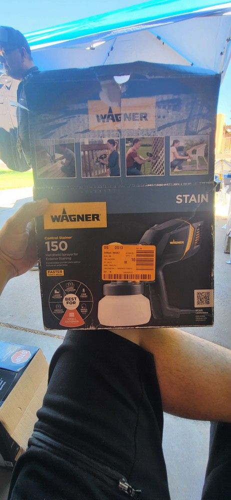 Wagner Control Stainer 150 HVLP Handheld Stain Sprayer