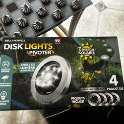 Brand New Bell& Howell Disk Lights $20
