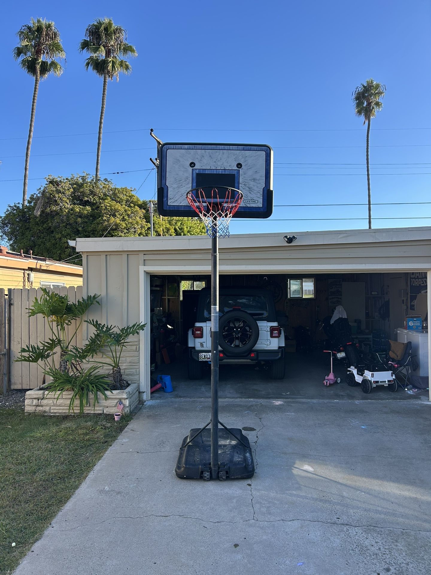 Adjustable Basketball Hoop