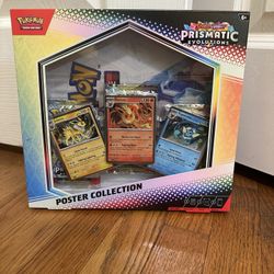 Prismatic Poster Collection Sealed Pokemon