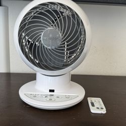 Woozoo Compact Fan Remote 5 Speed White 