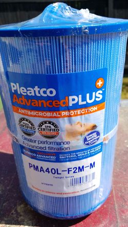 NEW Pleatco Advanced plus Spa/ hot tub filter model. PMA 4 0 L - f 2 m – m