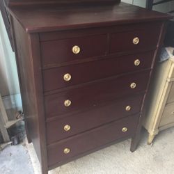 Antique Tall Dresser 