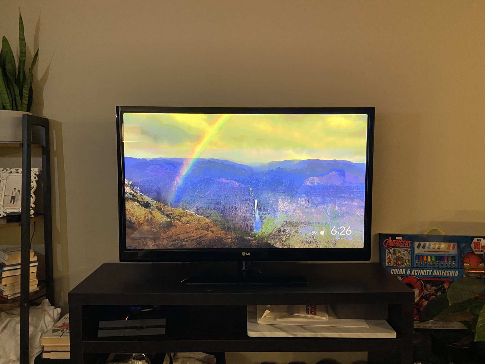 LG 50” TV with ChromeCast (non-smart)