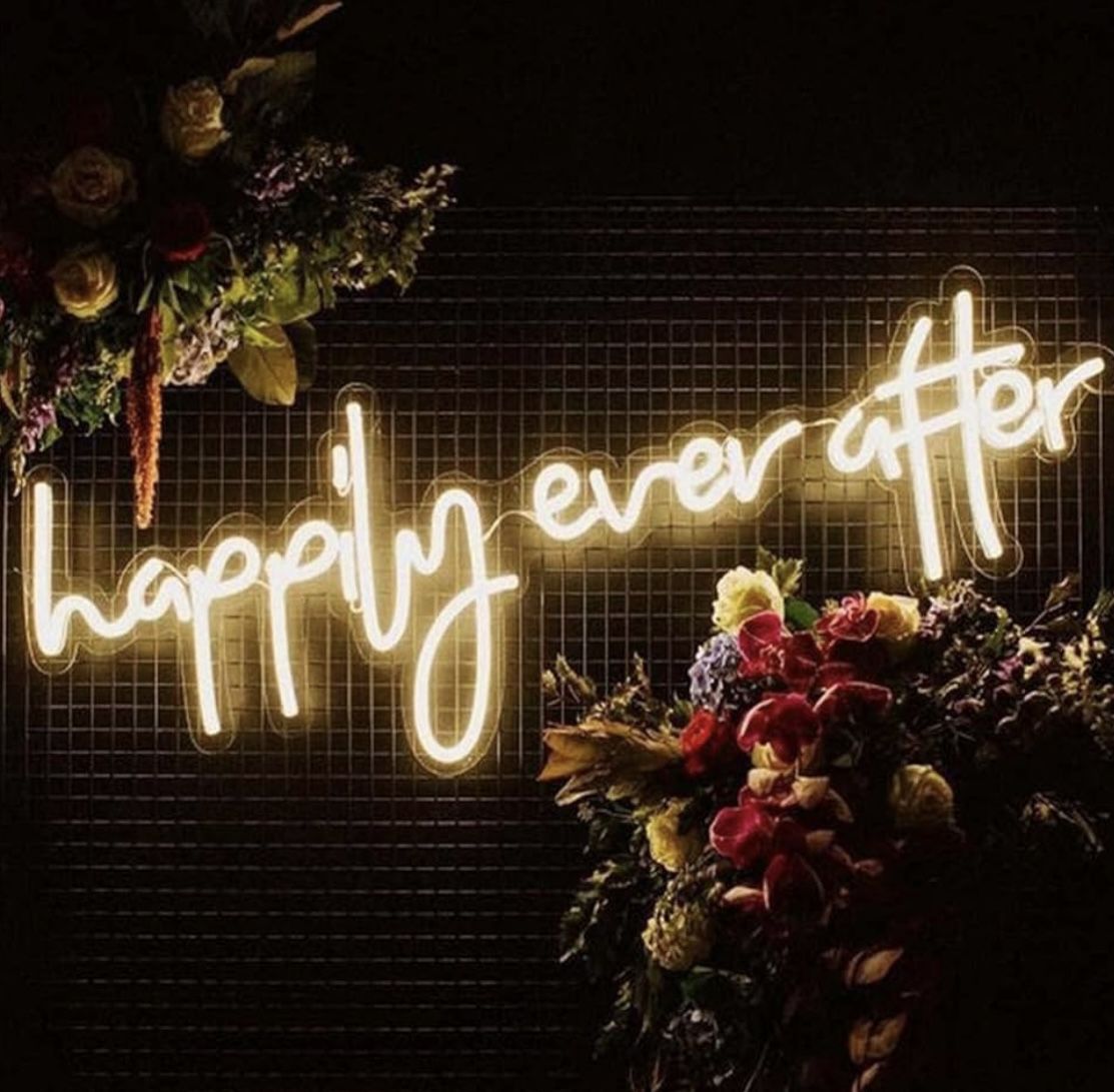 Happily Ever After Neon Sign
