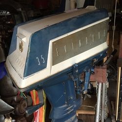 1958 Evinrude 35hp 